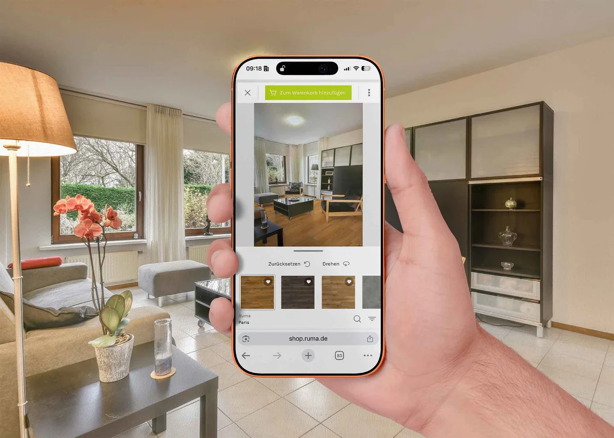 Digitale Raumvorschau mit dem RUMA Visualizer